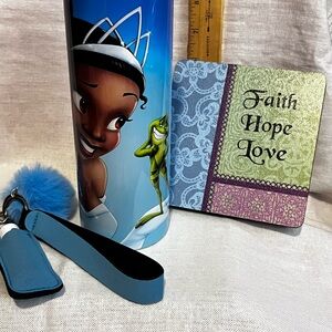 Tianna Princess and the Frog Blue Tumbler Bundle